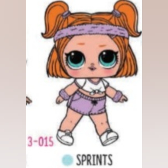 LOL Surprise Dolls Series 3 Confetti Pop Sprints - Picture 4 of 4